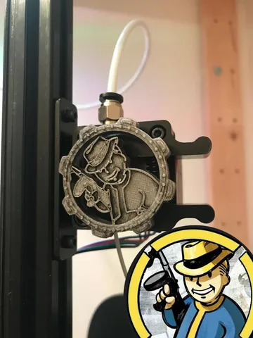 Vault Boy Extruder Wheel