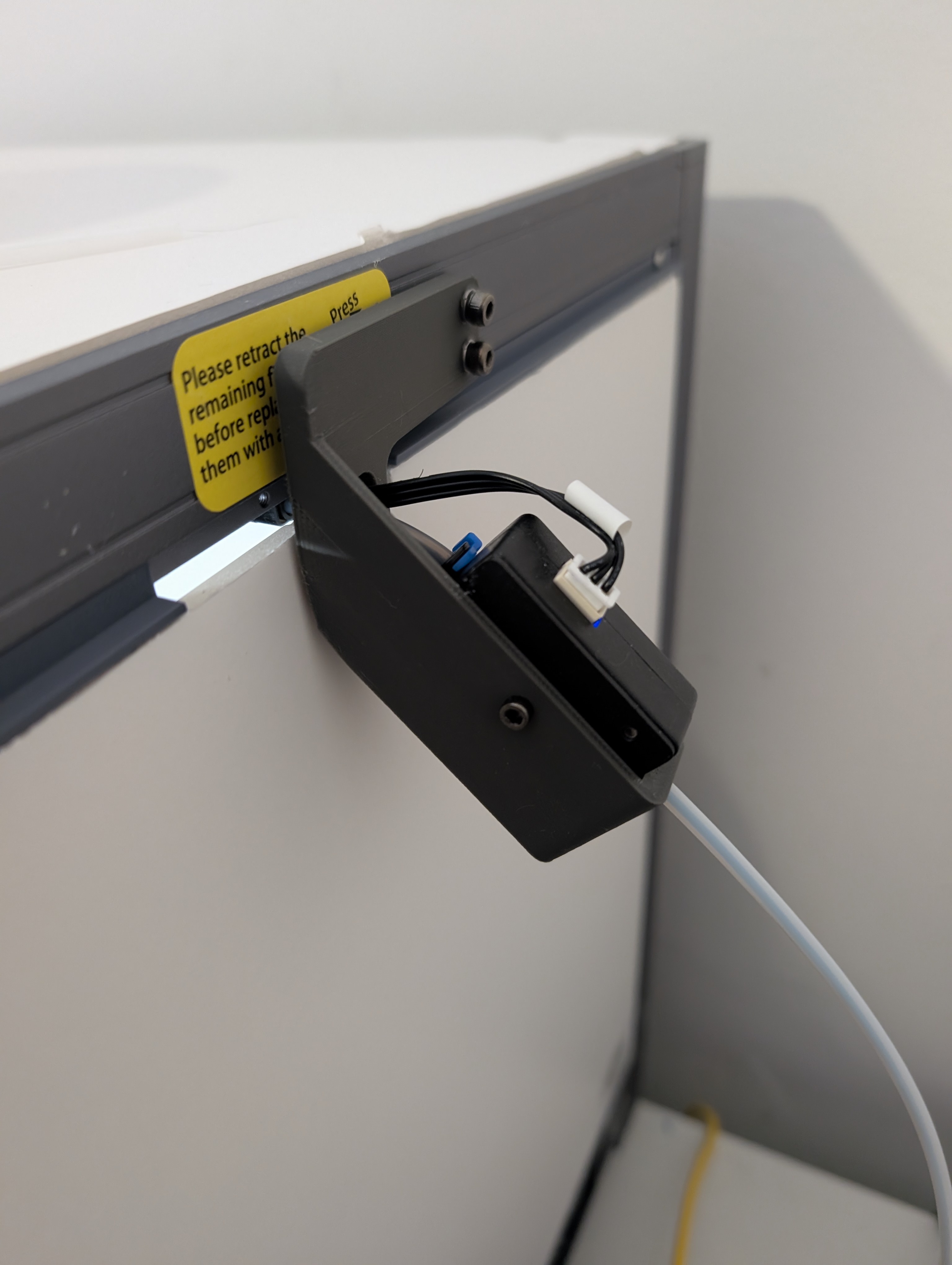Sovol SV08 filament runout sensor 45 degree bracket