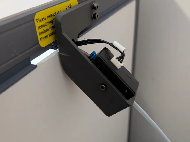 Sovol SV08 filament runout sensor 45 degree bracket