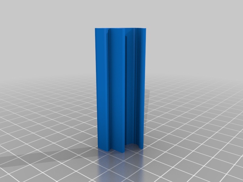 anycubic kossel ikea led bar holder by LayerLux3D Download free STL