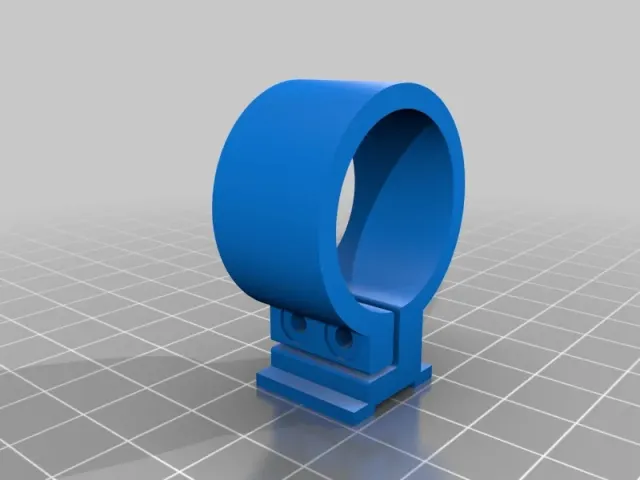 Microphone to flash hot shoe mount 25-26mm diam