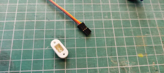 2x3 goldpin mount. For servos or multipurpose.