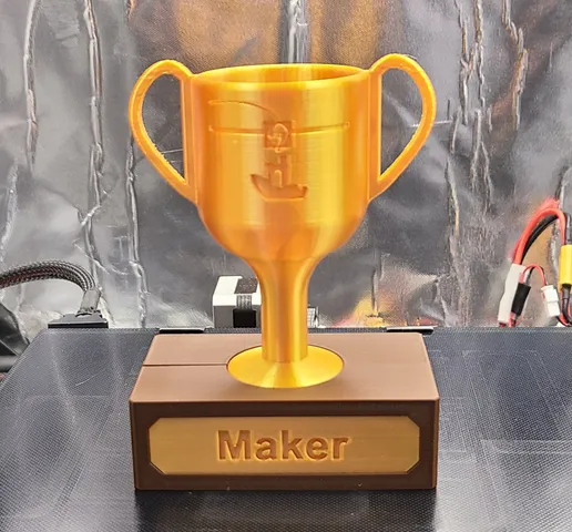 3D Printing Trophy: Maker