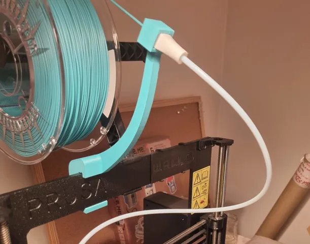 Filament guide for the i3 mks3+, reverse bowden