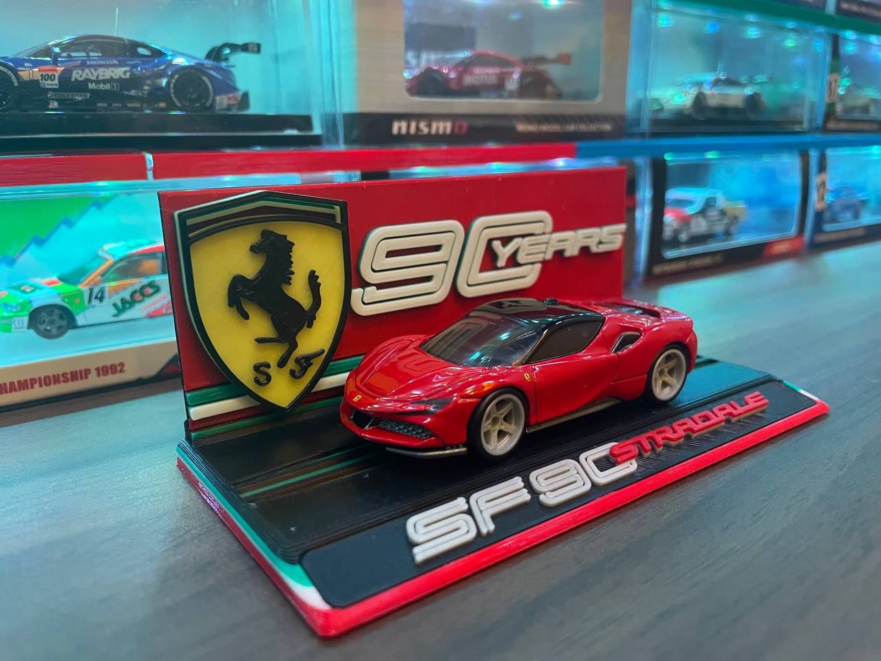 Tomica Ferrari SF90 Stradale Display (Ferrari 90 Years Theme) by ...