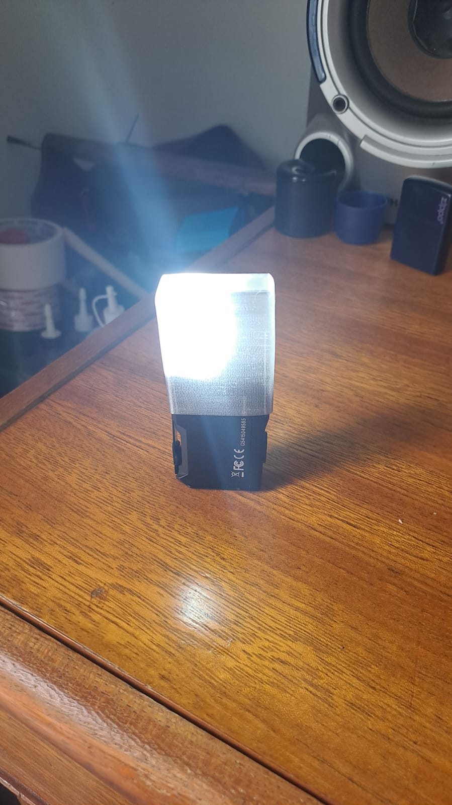 Miniatura 2 do modelo 3D Wuben G5 Case and light diffuser
