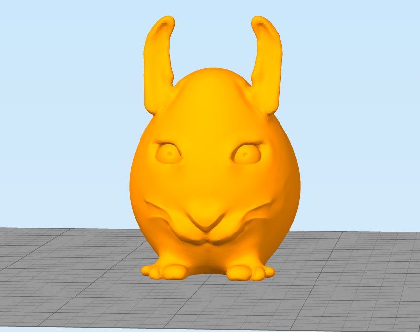 Miniatura 2 do modelo 3D BunnyEgg