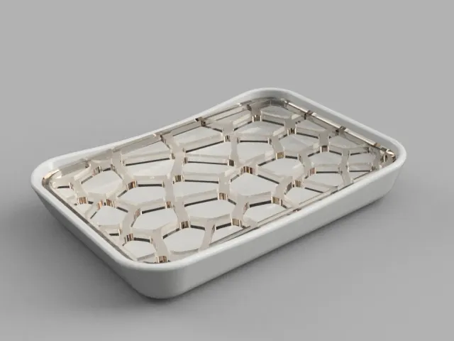 Voronoi soap dish