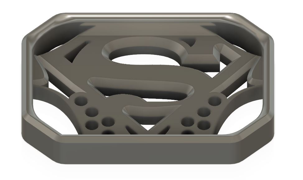 Superman soap dish