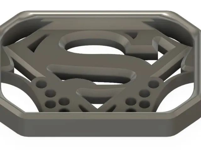 Superman soap dish