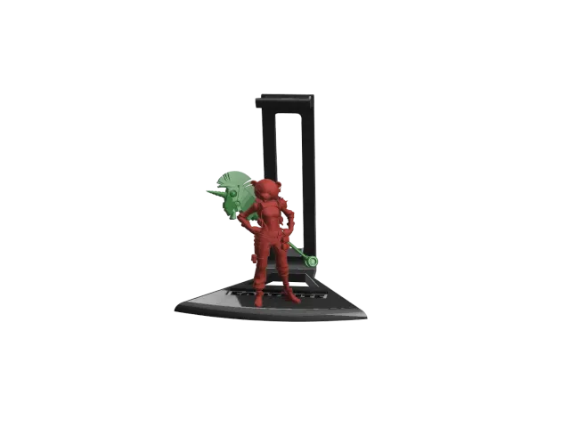 SUPPORT CASQUE FORTNITE (AVEC FIGURINE ET ARME) / FORTNITE HEADPHONE STAND (WITH FIGURE AND WEAPON)