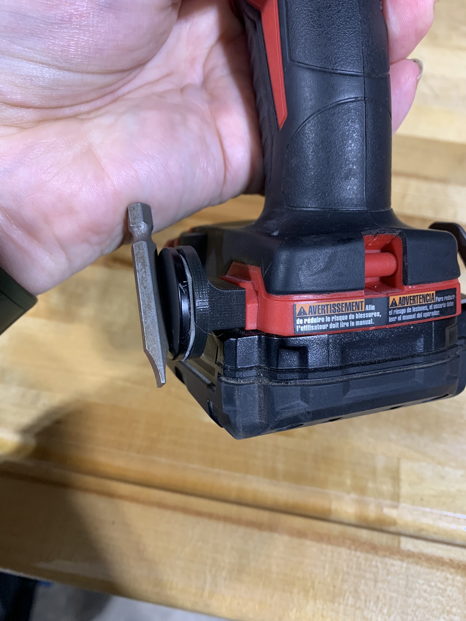 Milwaukee Drill magnet holder