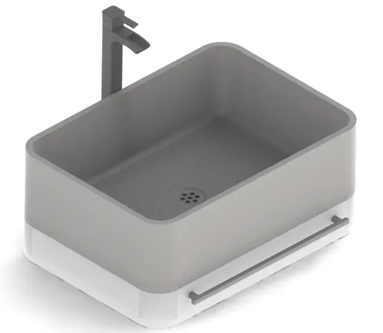 Lavandino porta saponetta