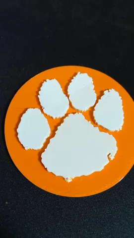 Clemson Logo Disc