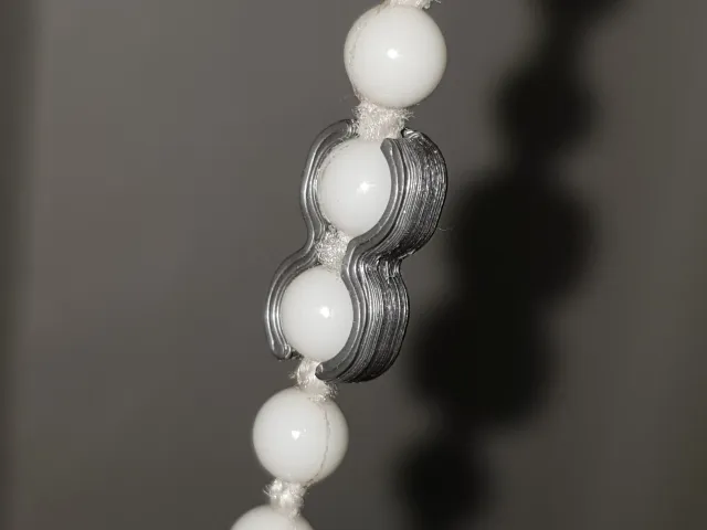 Window blind chain coupler/connector 3,5mm ball