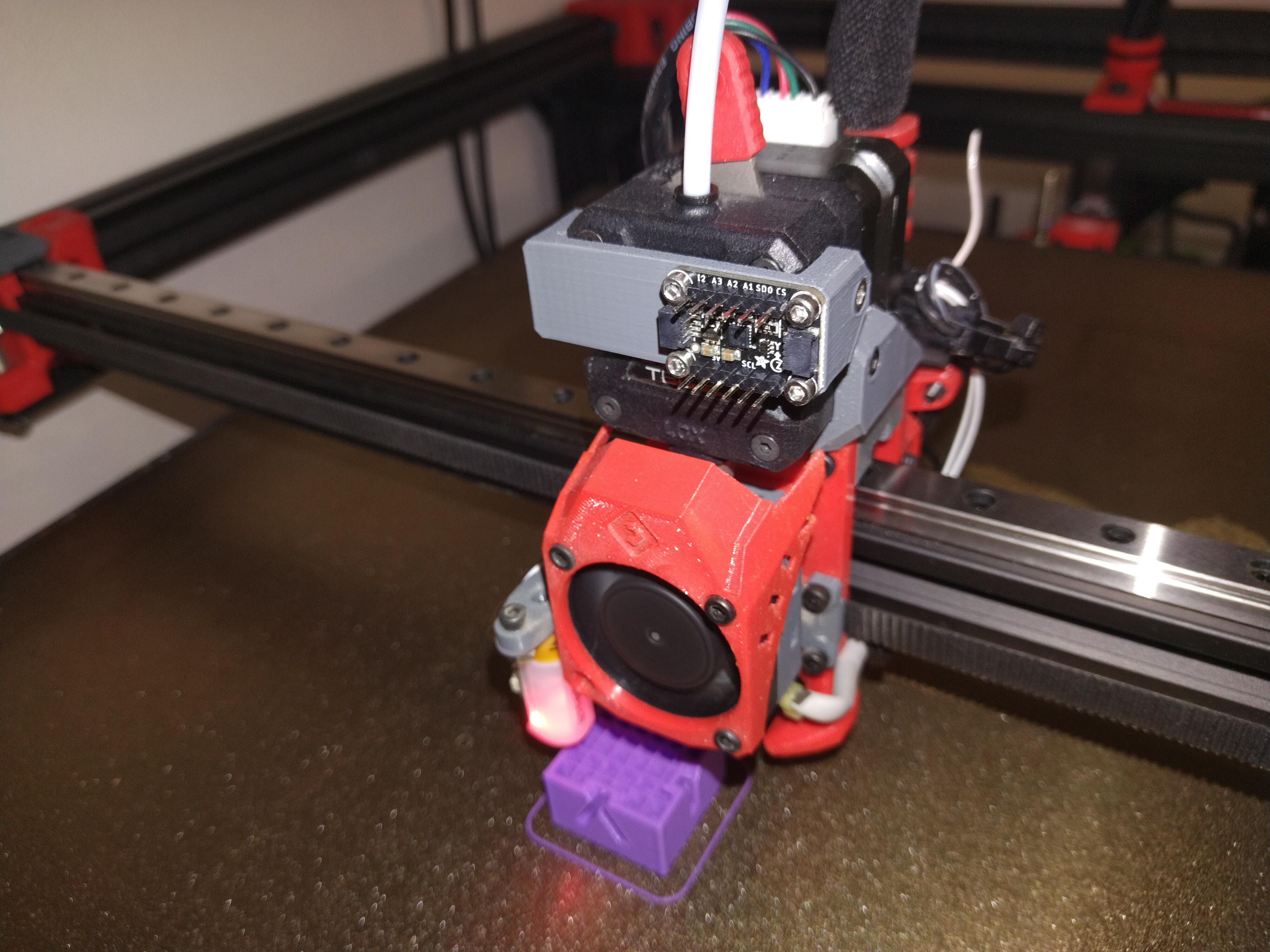 LIS3DH accelerometer holder