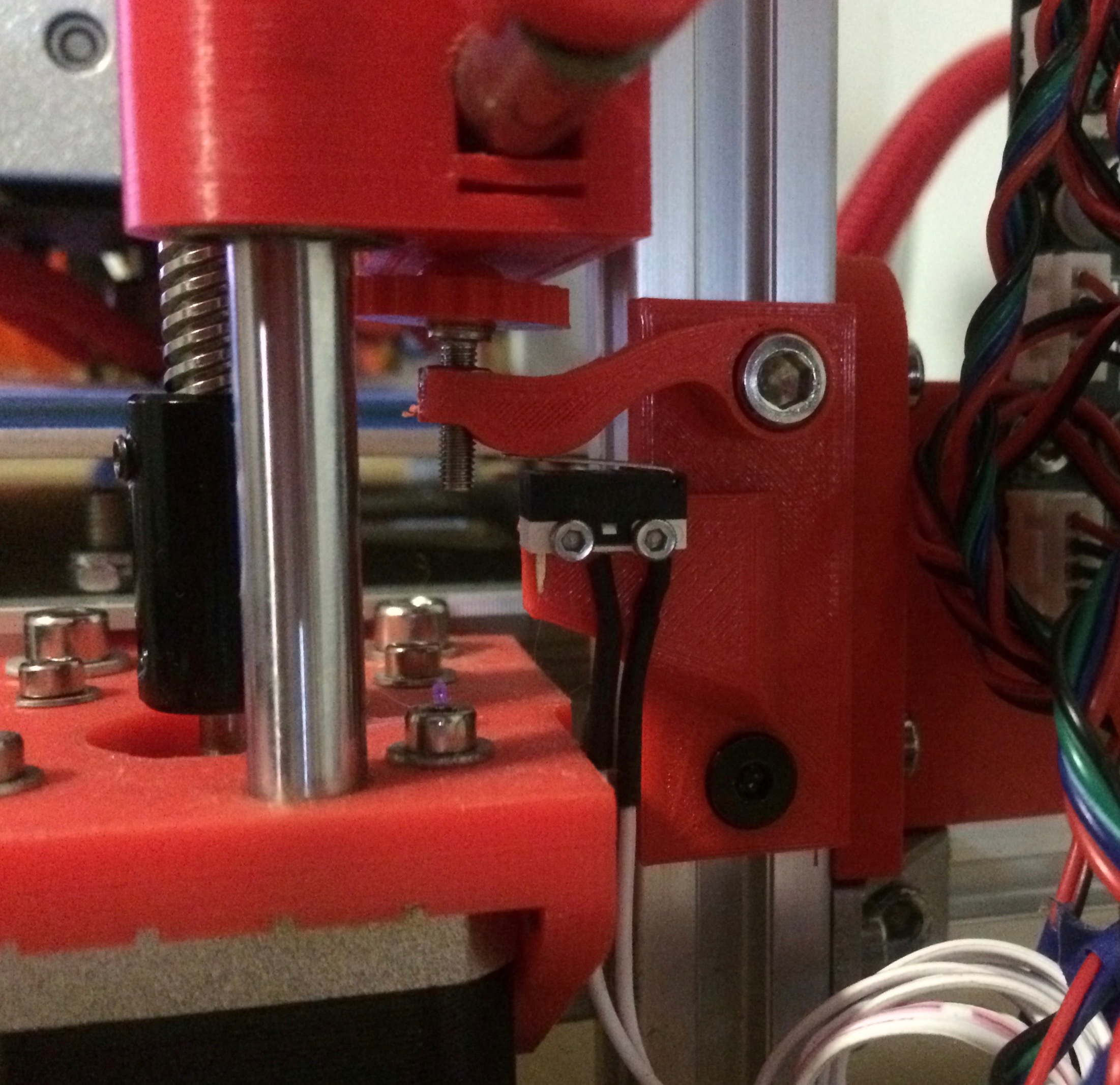 Z End Stop adjuster (Max Micron and the 2020 framed printers)