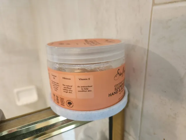Shower rail jar platform