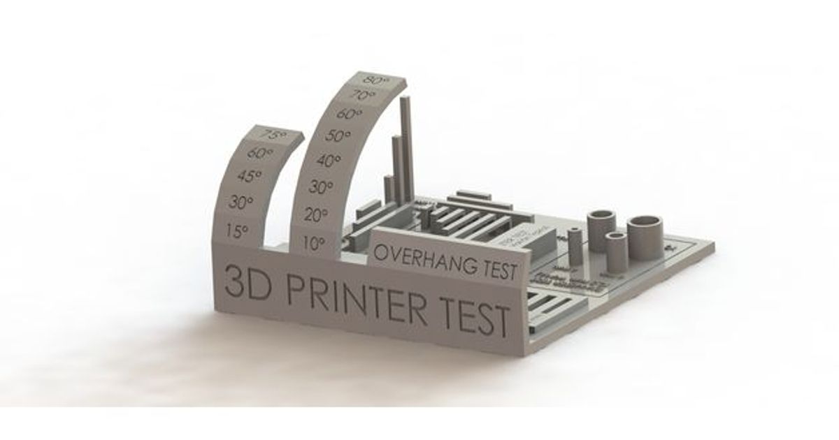 All in 3D Printer test by Awesome Will | Download STL | Printables.com