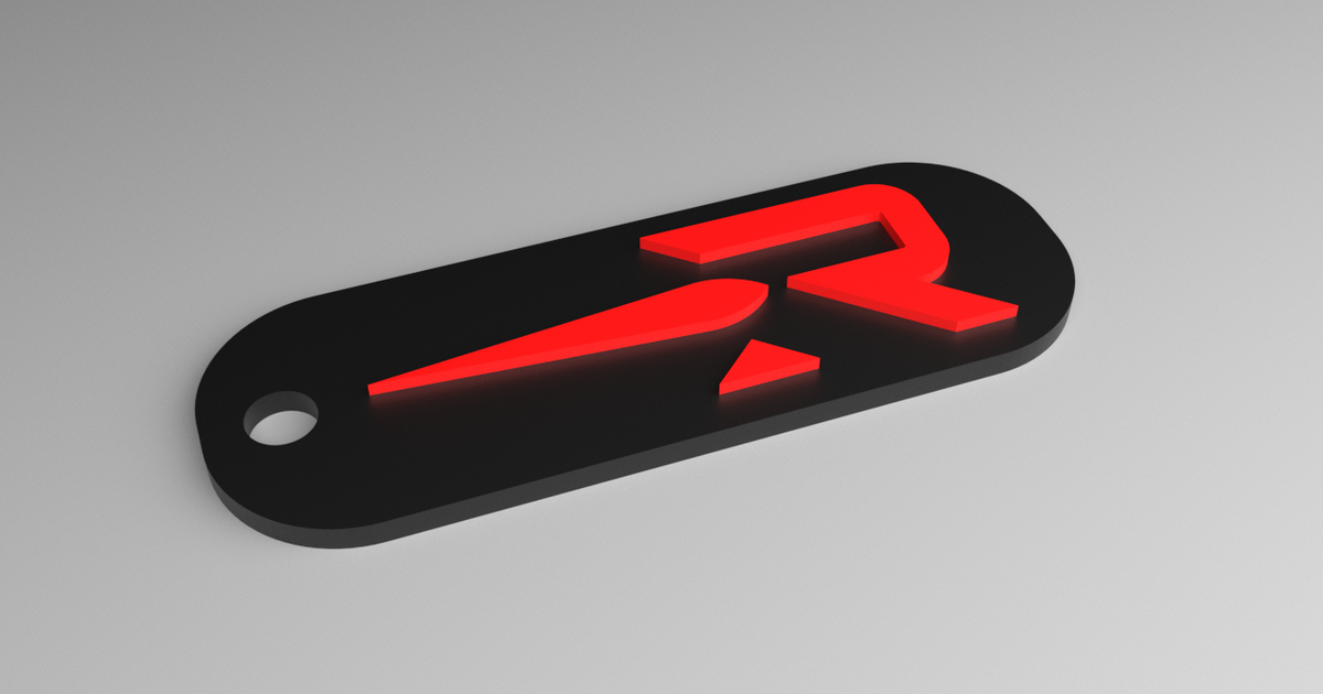 Rocket Lab Keyring - Logo Fob (Raised) by Vector3dArt | Download free ...