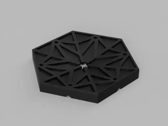 Soap dish in art deco style