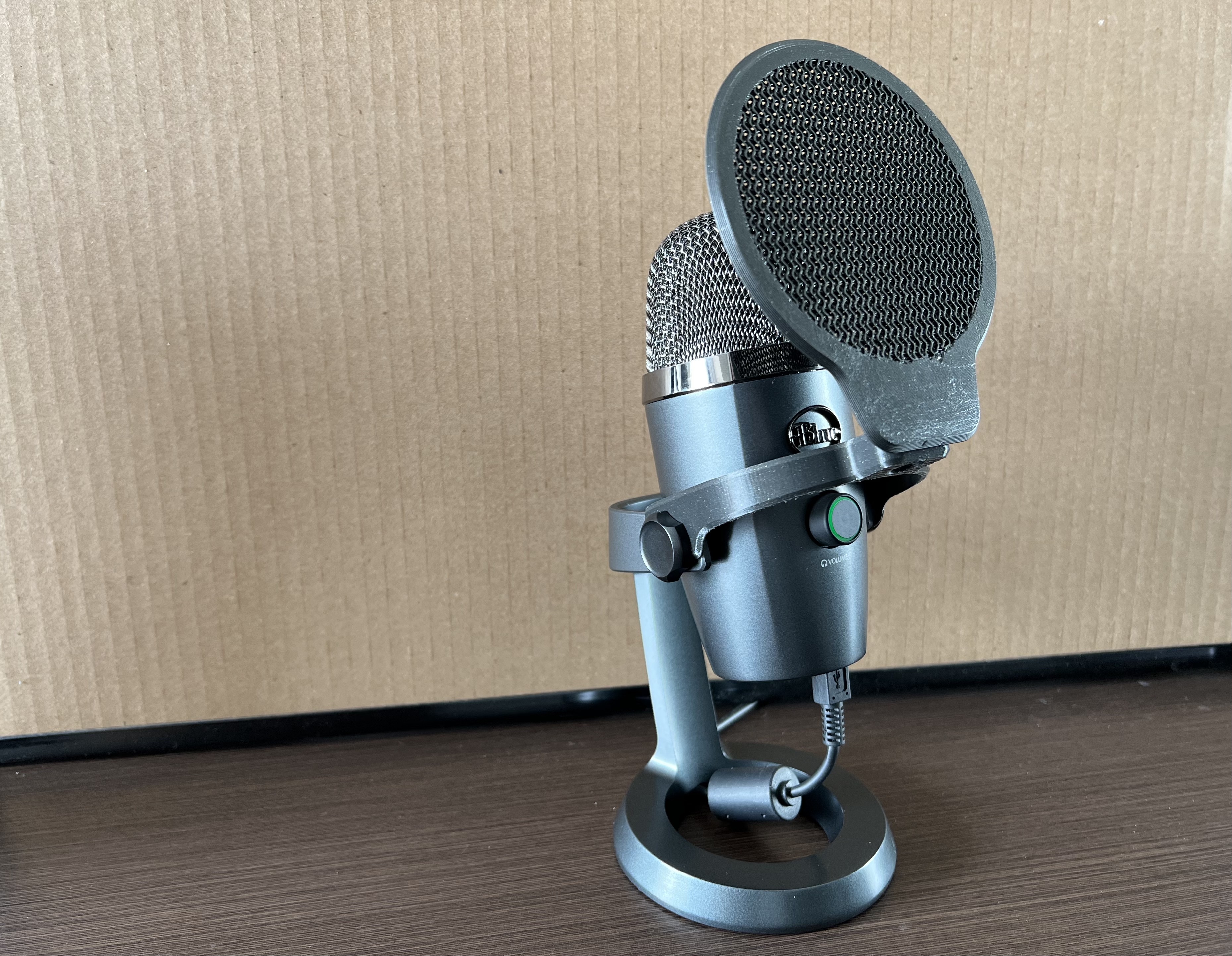 3D Printable Pop-Filter