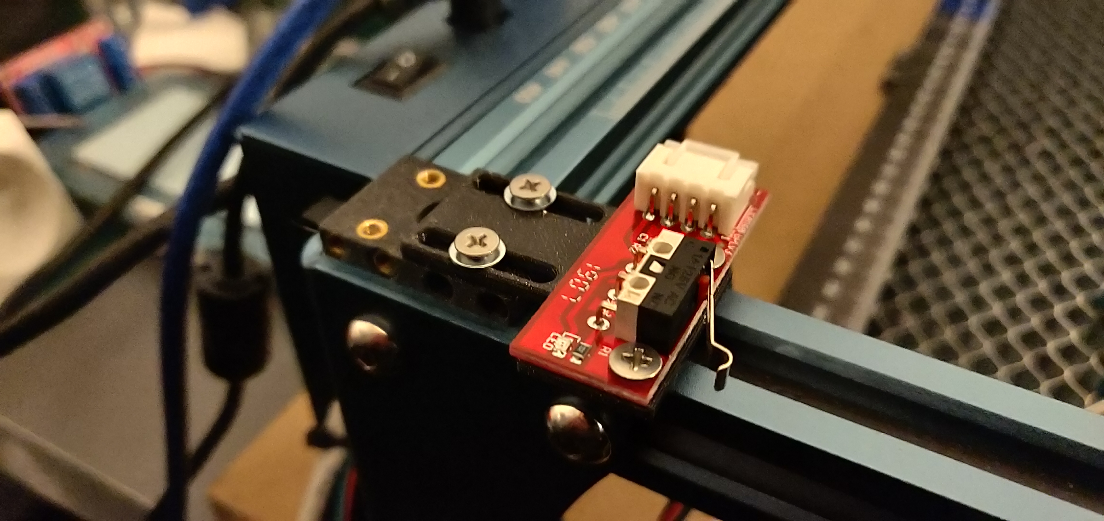 RepRap end-stop holder — miniatura 3