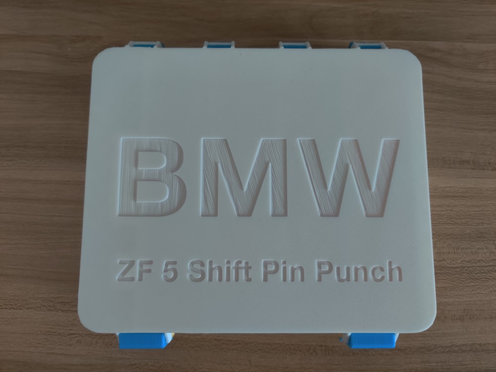 BMW ZF5 Shift Pin Punch Tray/Box with Double Latches