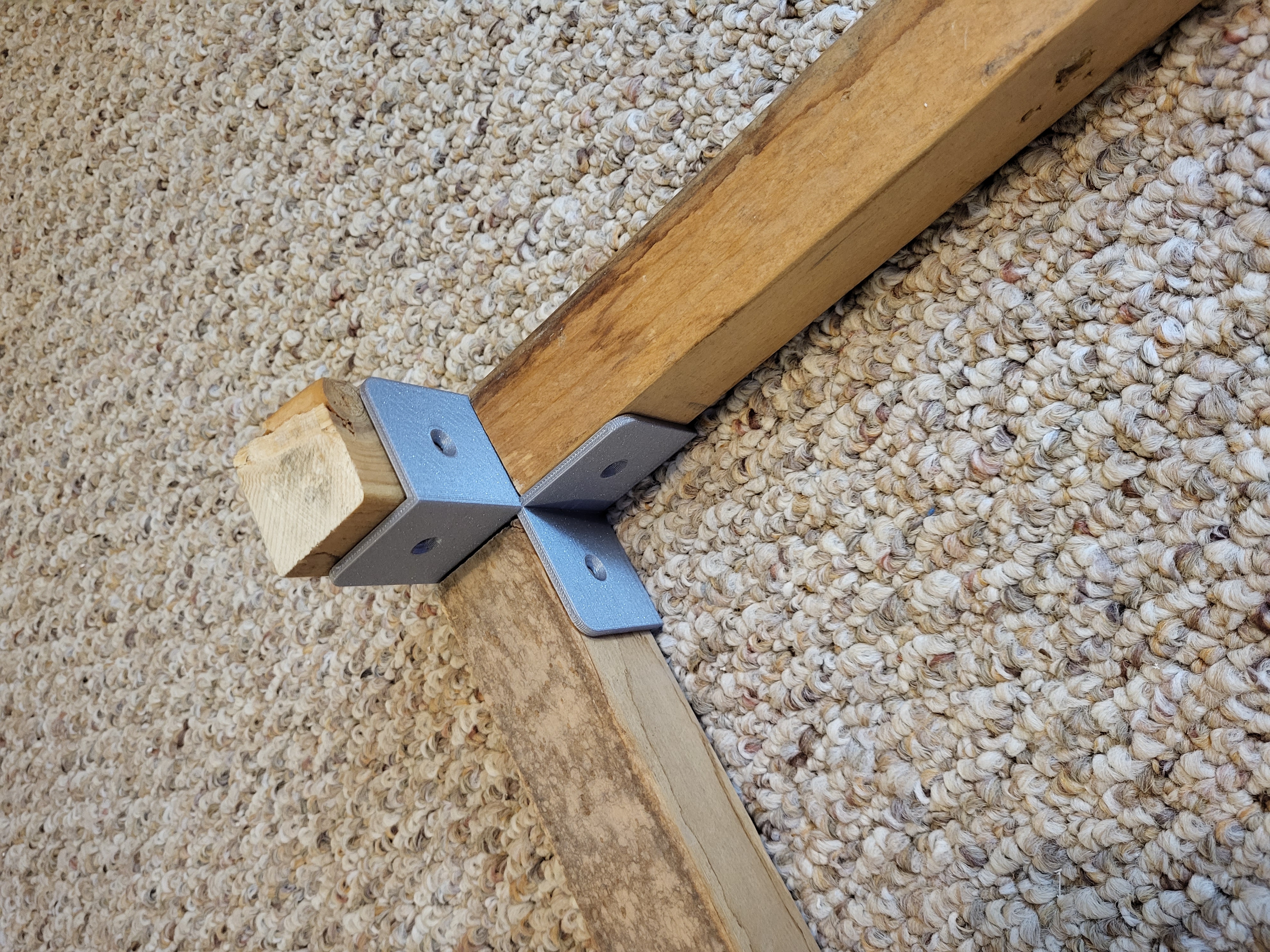 2x2 interior corner bracket