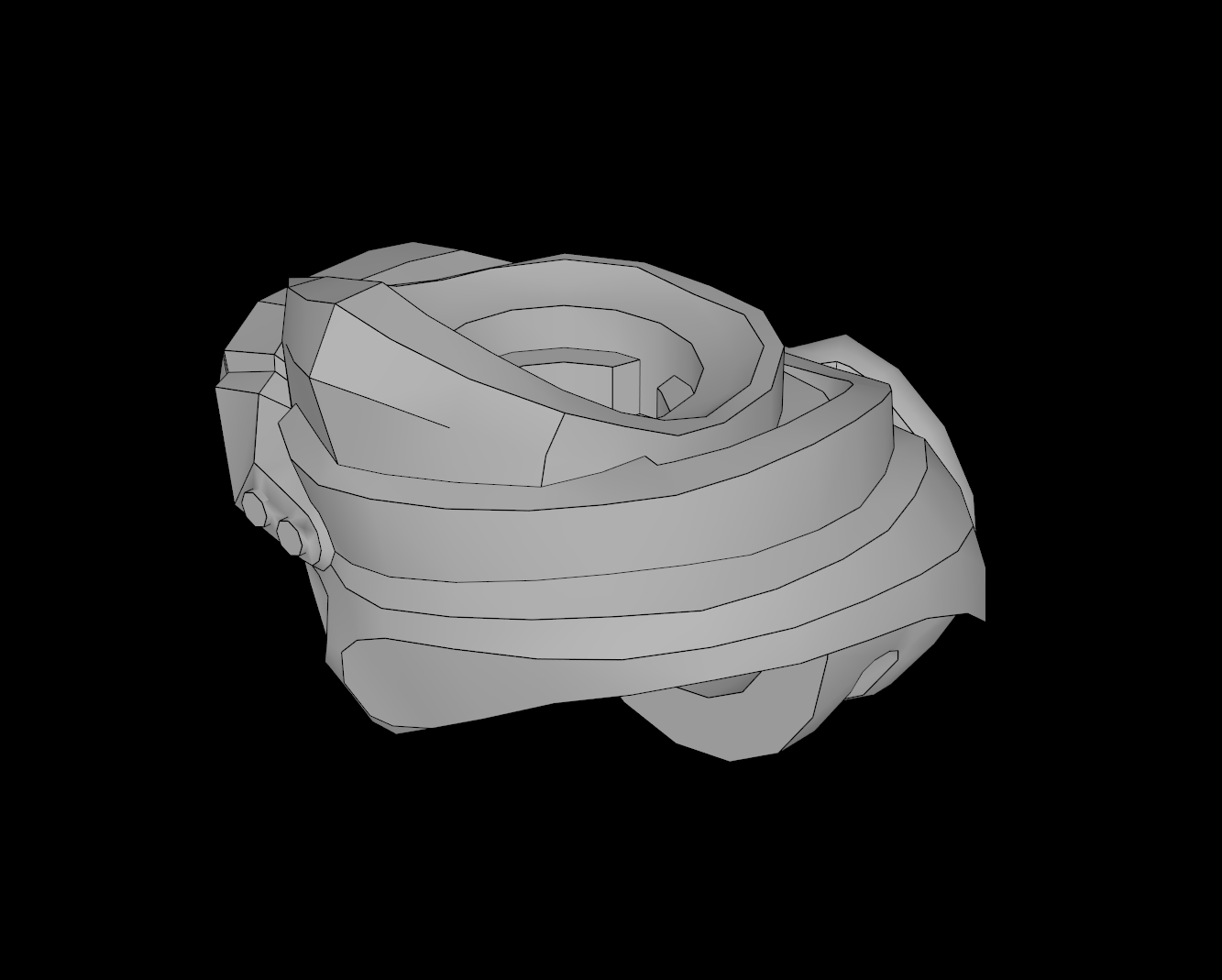 Lego Compatible (2188.dat) Minifig Armor Shoulder Pad and Wrap with Scabbard for 2 Katanas