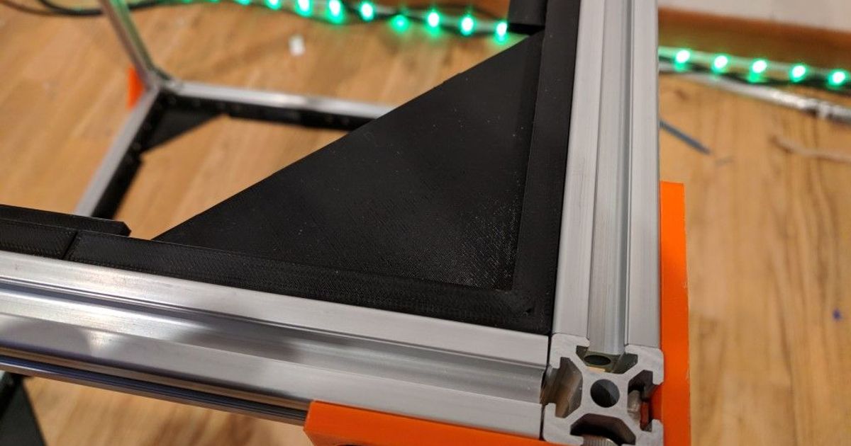 Shelf for 2020 Aluminum Extrusion by chking Download free STL model