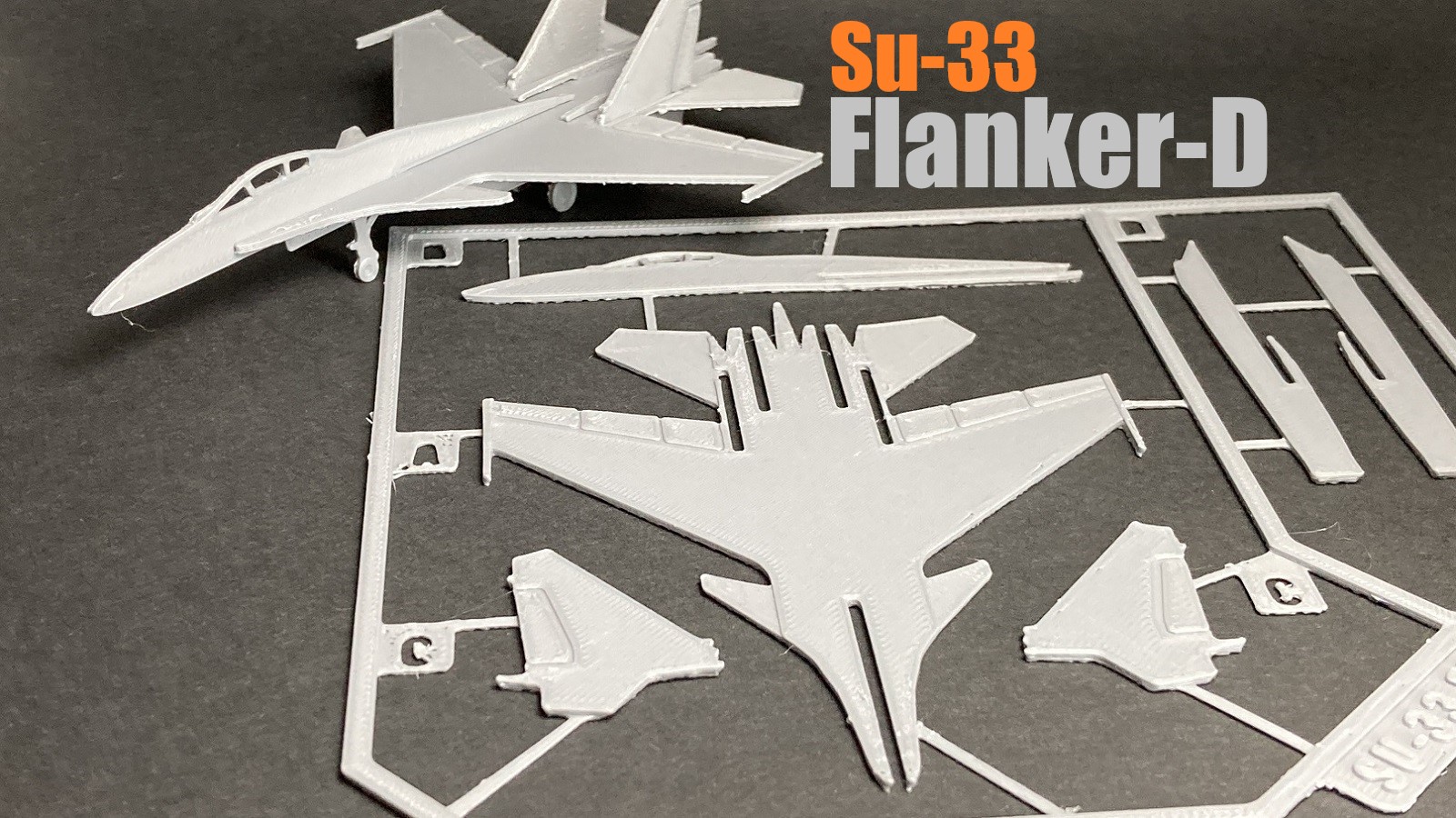 Su-33 Flanker-D Kit Card