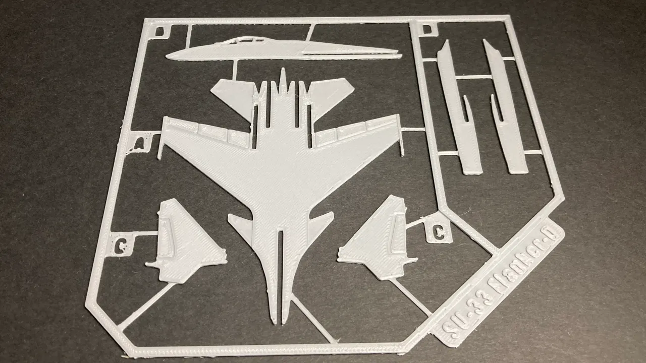 Su-33 Flanker-D Kit Card by PhabulousPhantom | Download free STL