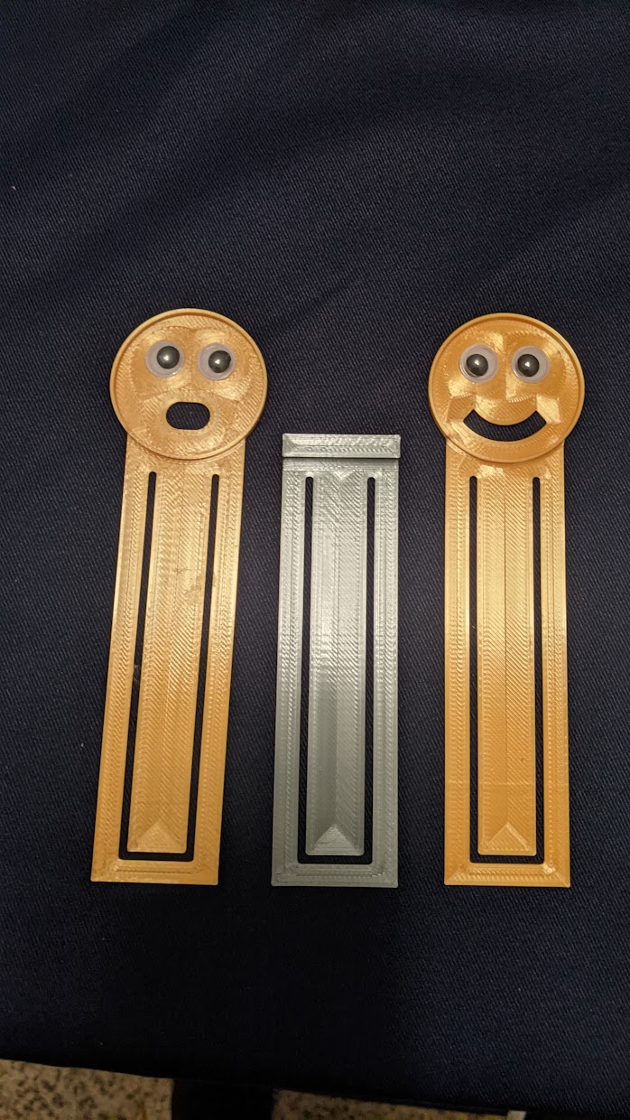 Fun Bookmarks with Faces!