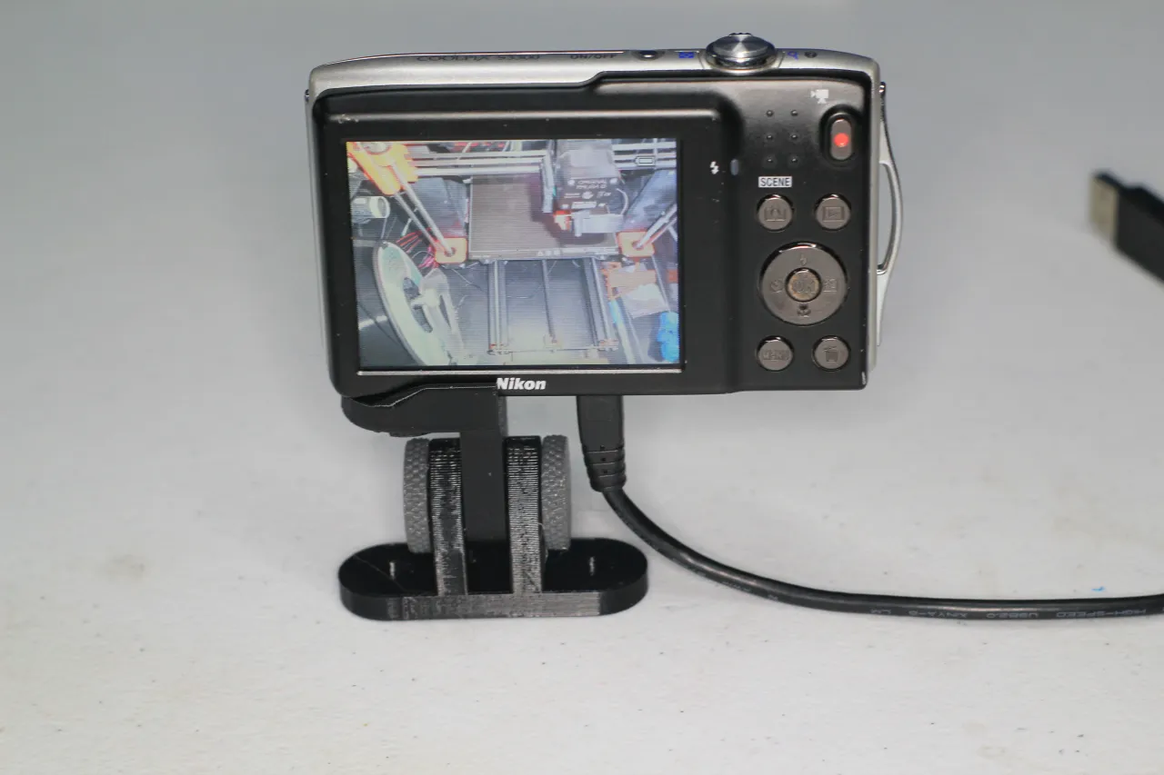 Coolpix S3300 mount. by mproctor13 | Download free STL model