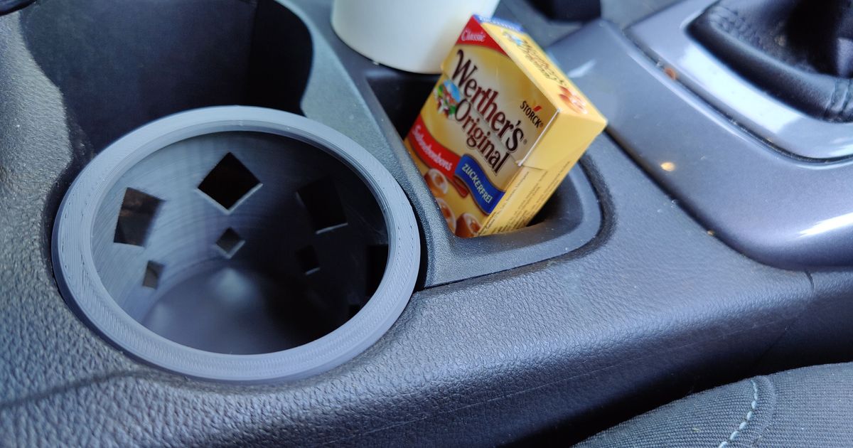 Ford Focus cup holder mod by Mario M Download free STL model