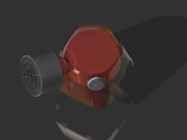 Elite liquid cover - Retro gas mask