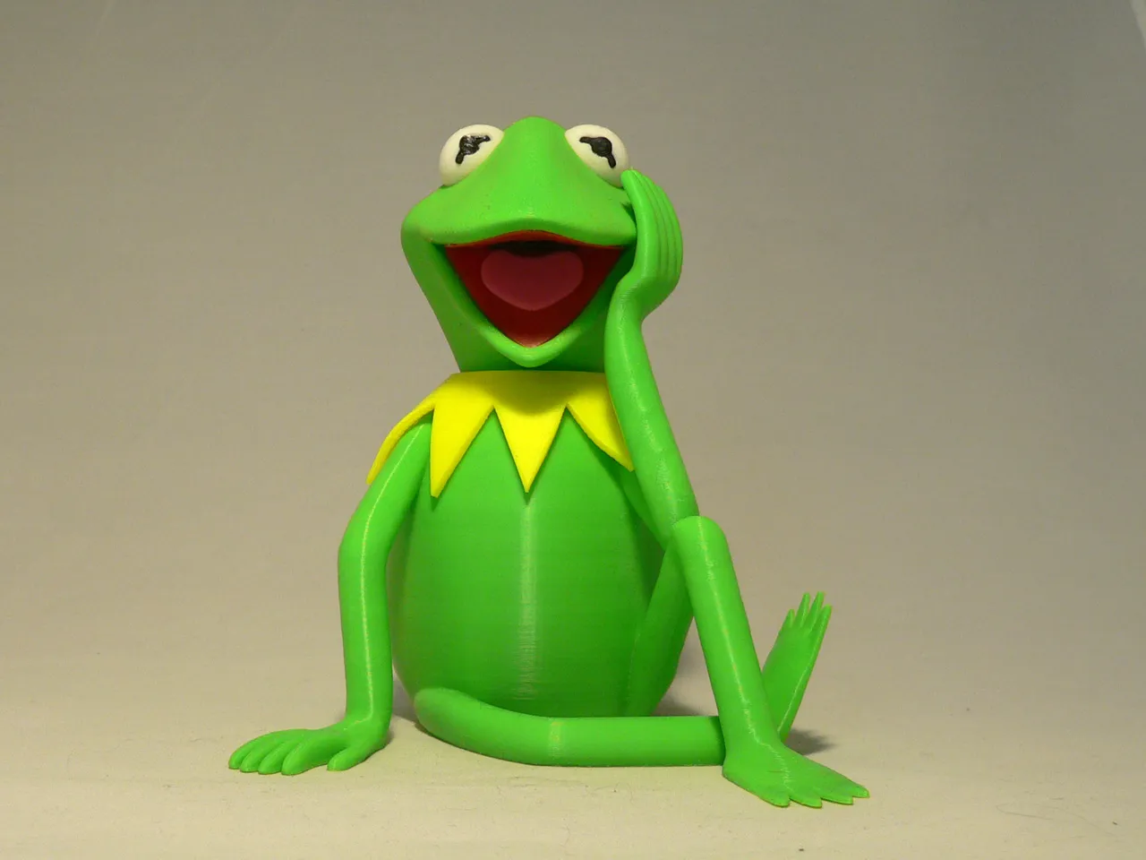 Why did Kermit fall from the roof? 