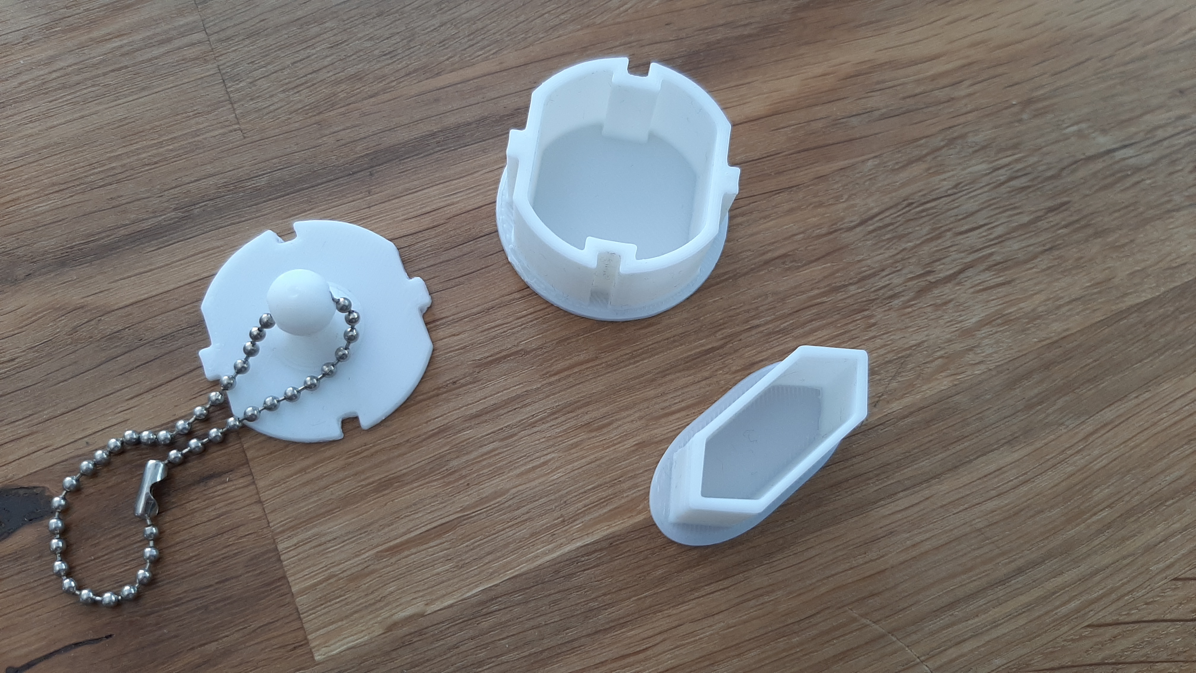 Miniatura 2 do modelo 3D Power Socket Dust Covers (GER)