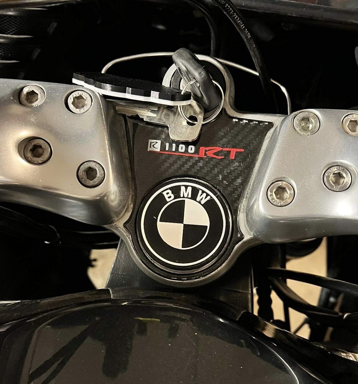 BMW R1100RT Steering wheel cover