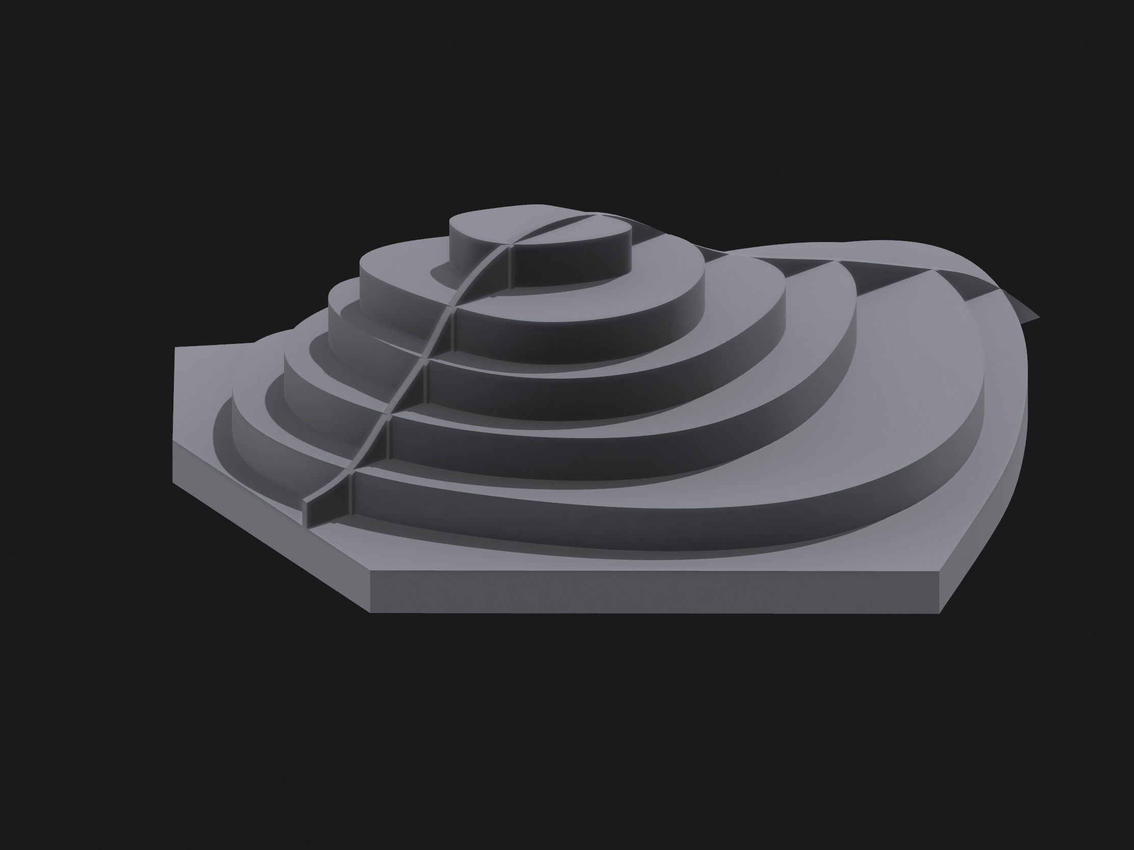 Profil topografické plochy
