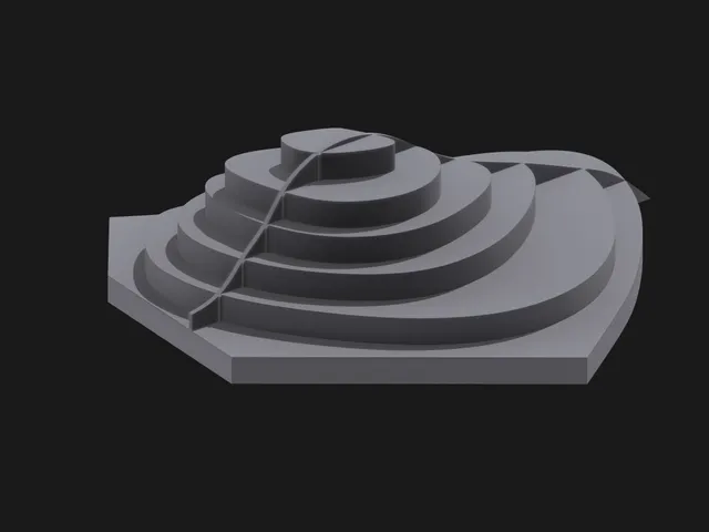Profil topografické plochy