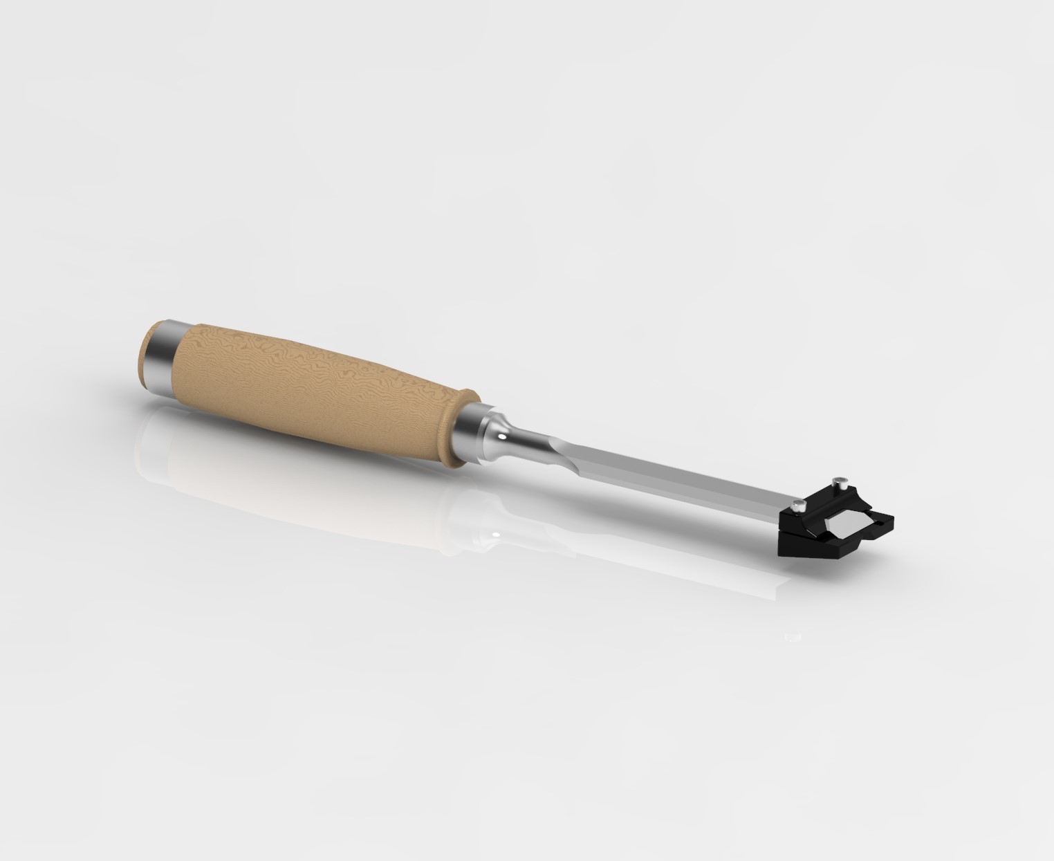 Adjustable chamfer tool for chisel — miniatura 2