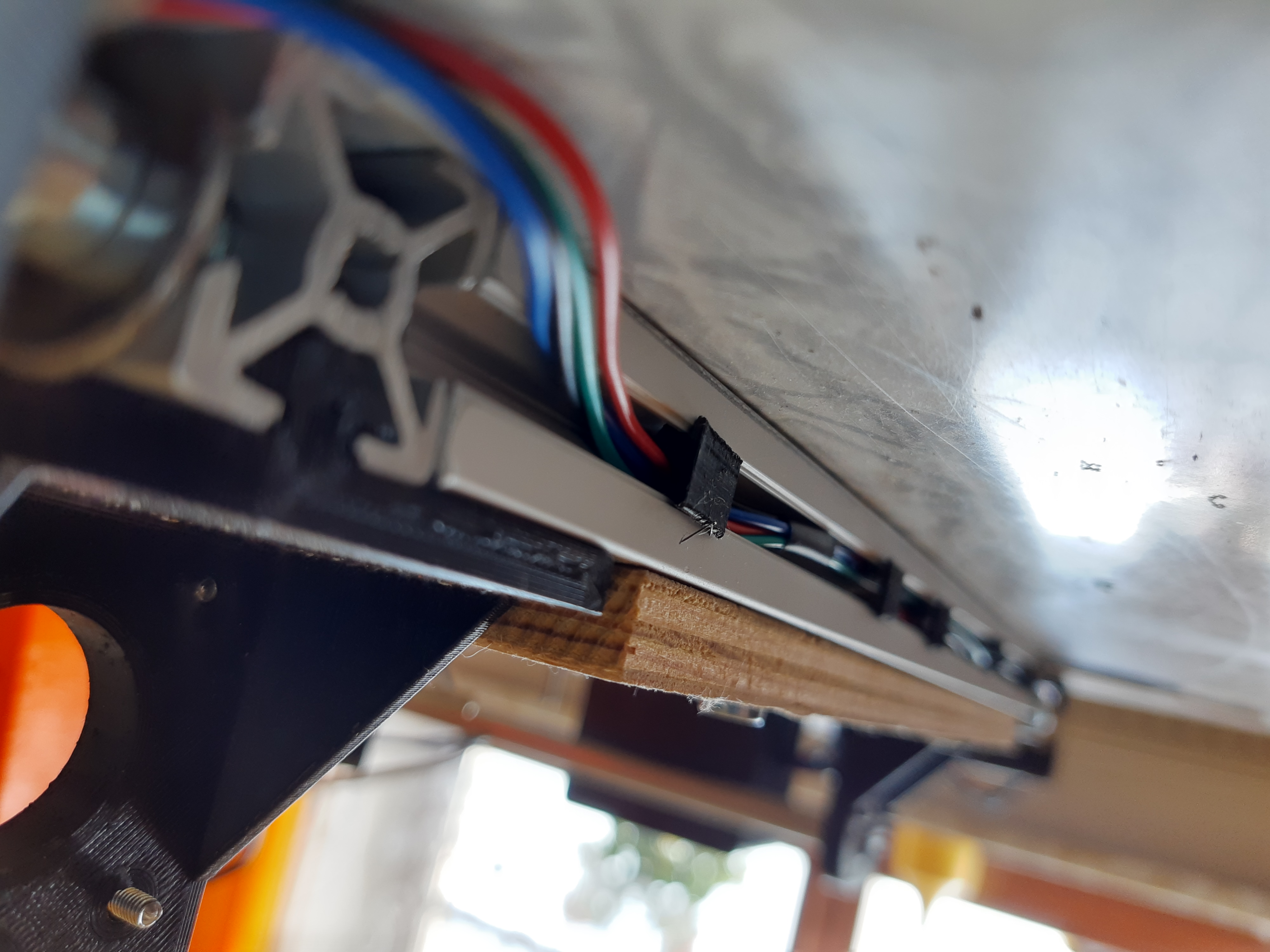 Cable clip - aluminium profiles 20x20