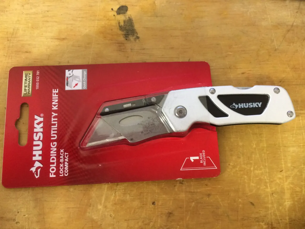 Husky Utility Knife Handle by Thomllama, Download free STL model