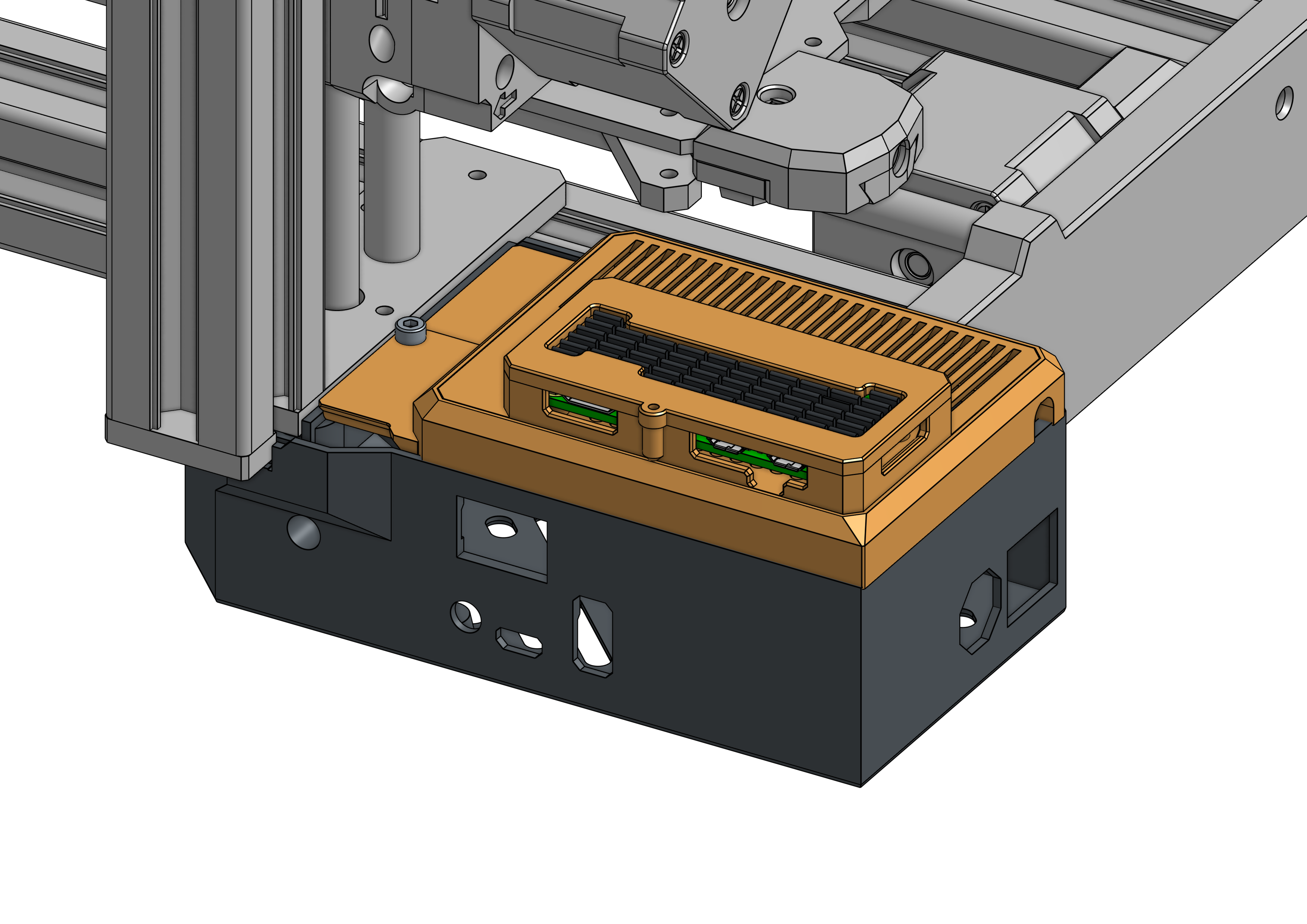 Prusa MINI Z-Top | Electronics Box Lid Raspberry Pi Zero 2 W by 6d6178 ...