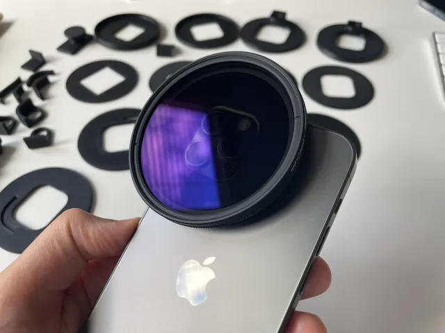 iPhone 12 Lens Filter Mount