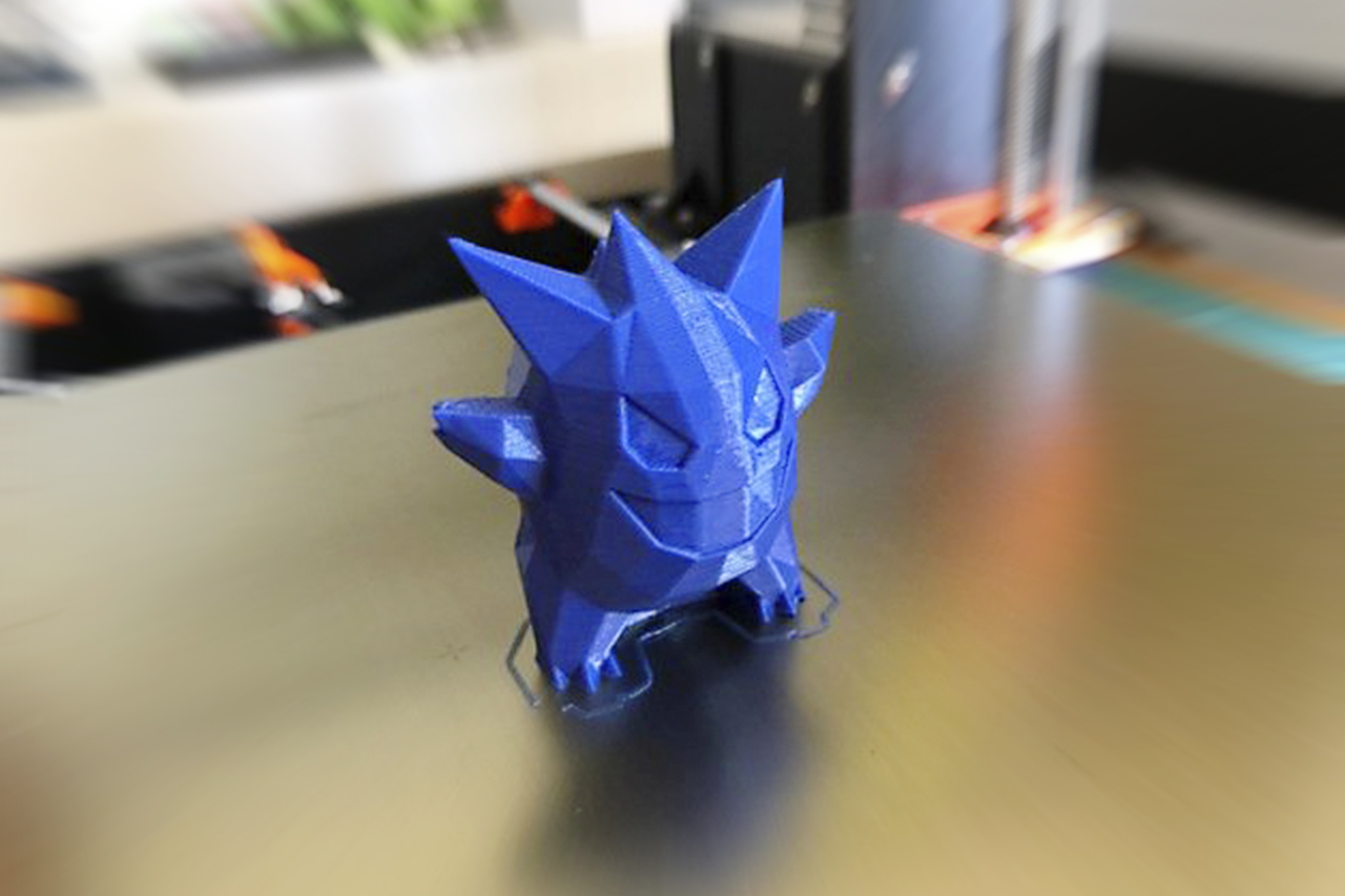 Gengar LowPoly By Herrecoco | Download Free STL Model | Printables.com