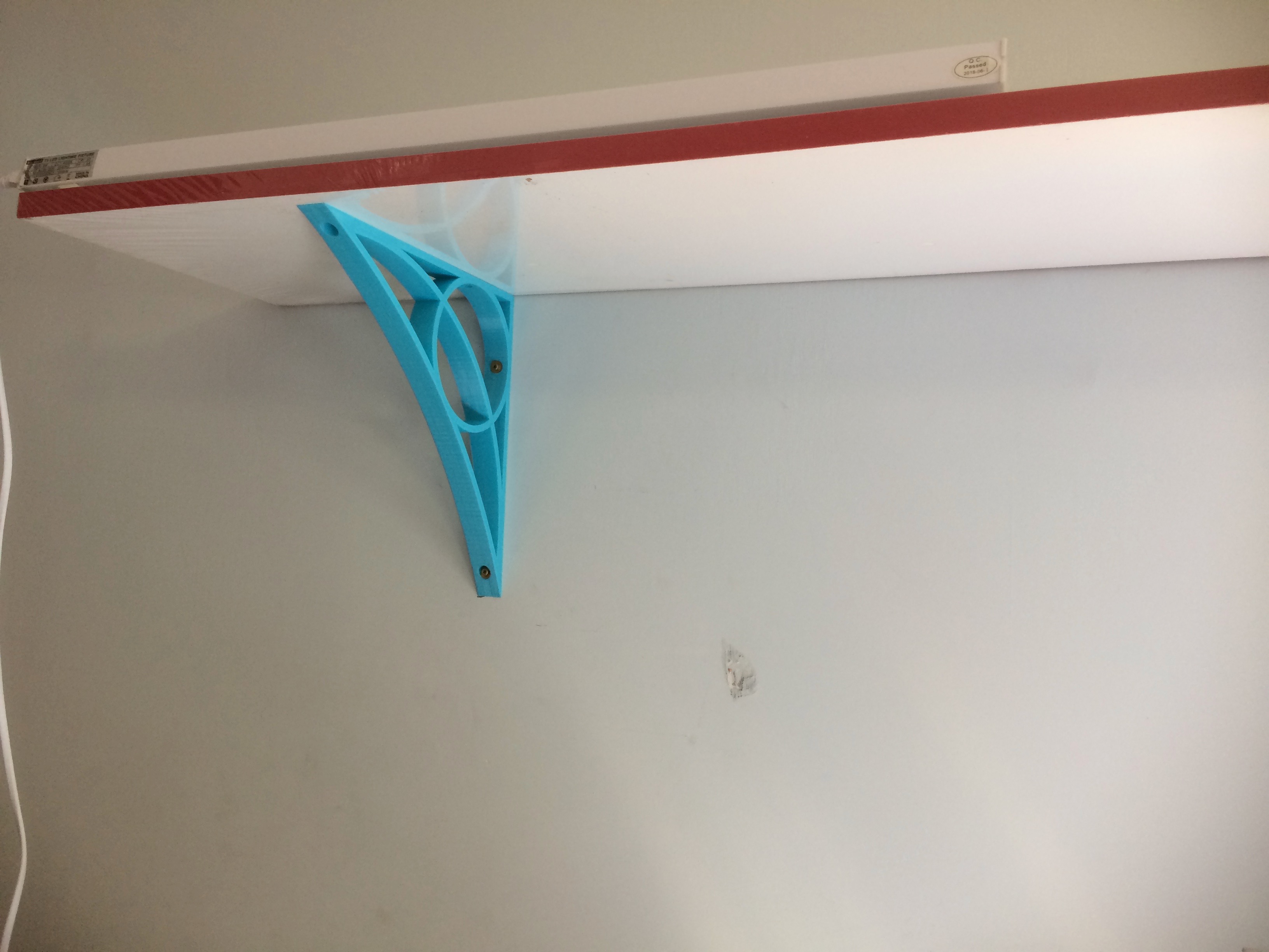 Miniatura 3 do modelo 3D simple shelf bracket