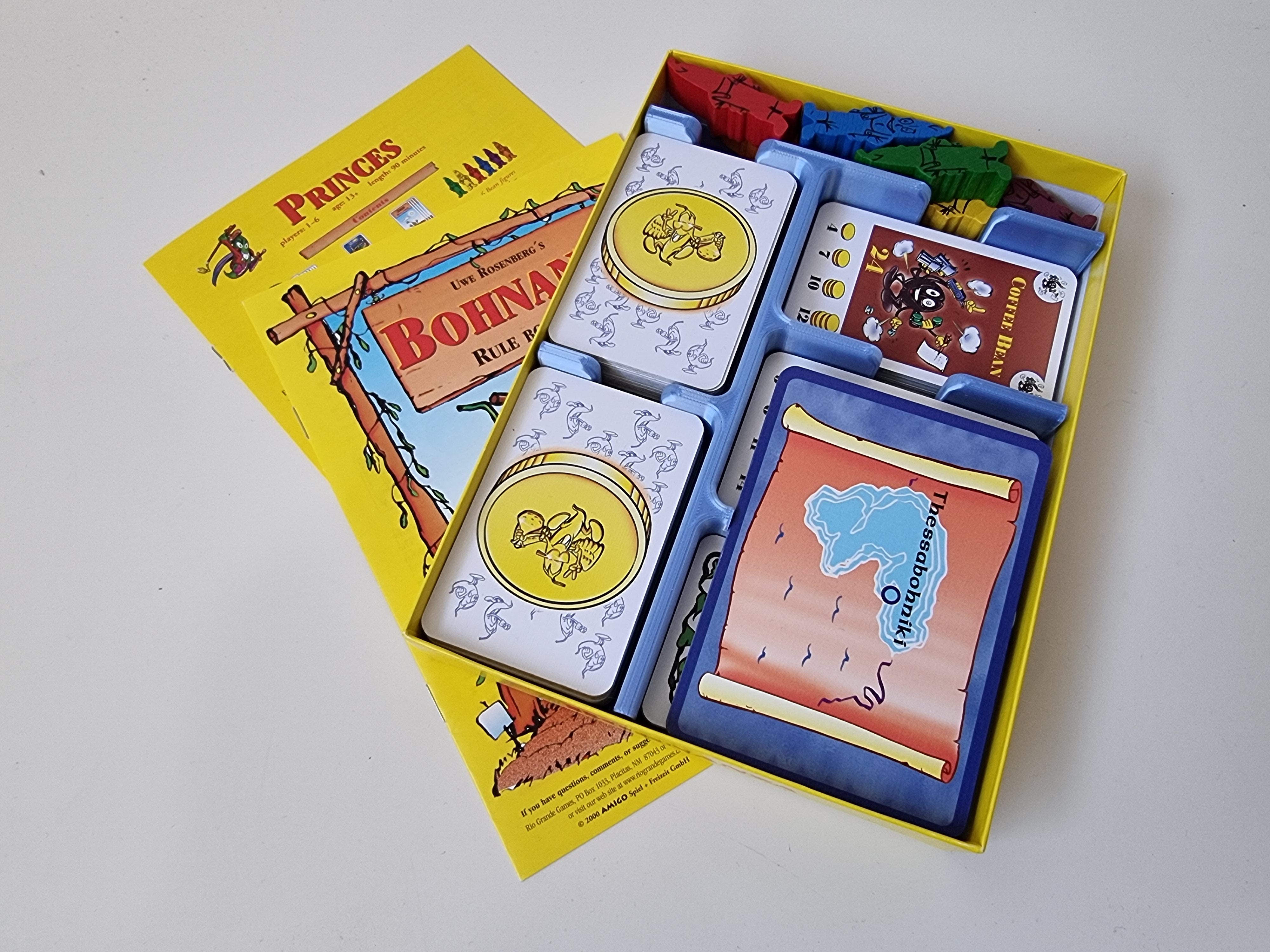 Bohnanza Storage Insert